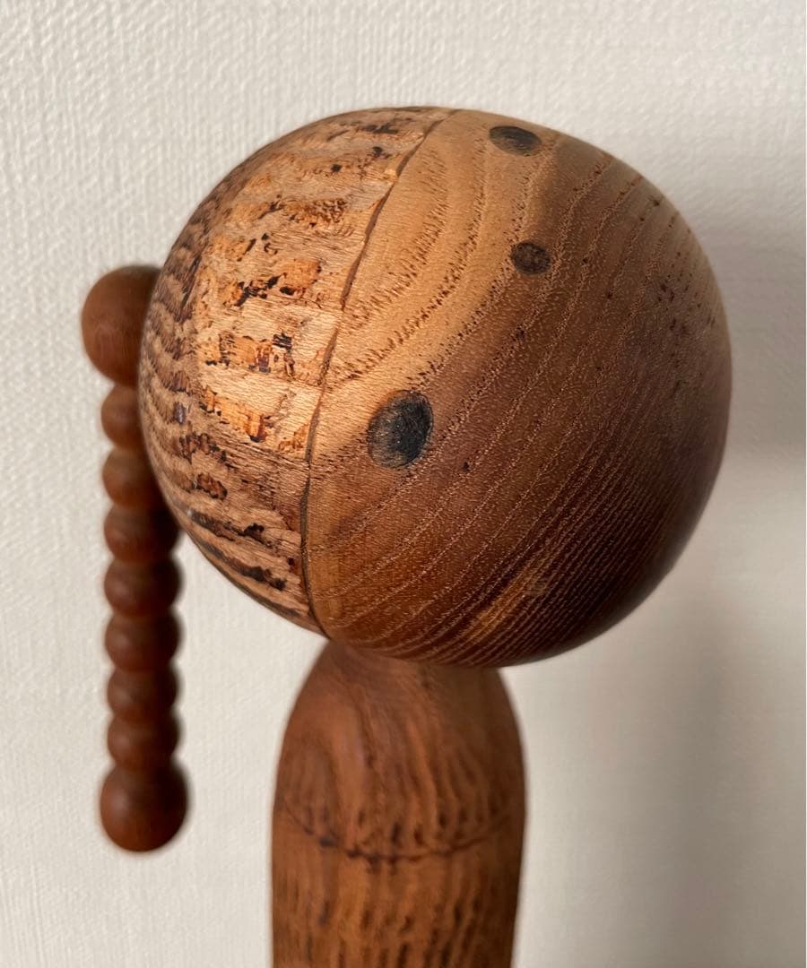 ペア 石原 日出男 Hideo 創作 こけし 可愛い レトロ kokeshi