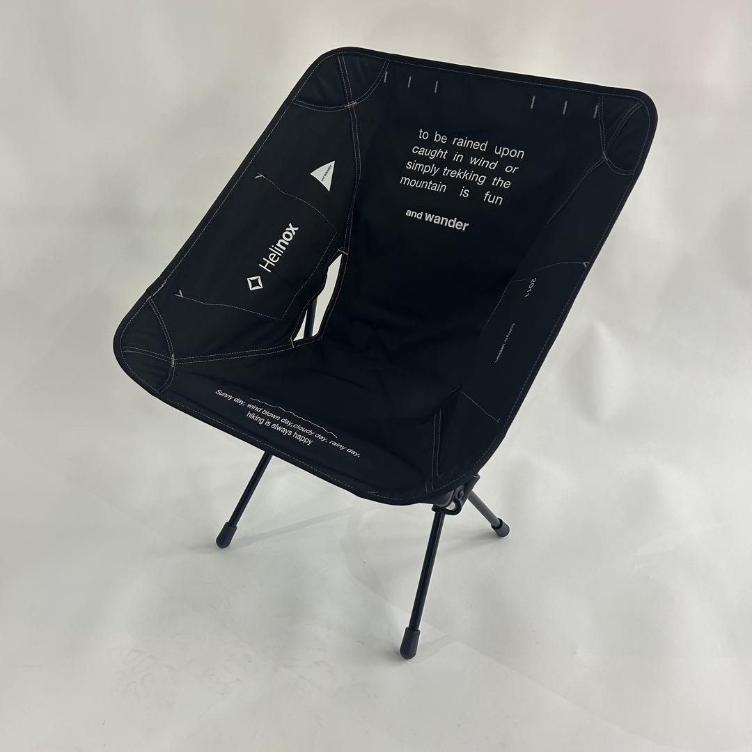 Helinox ×and wander folding chair one 新品