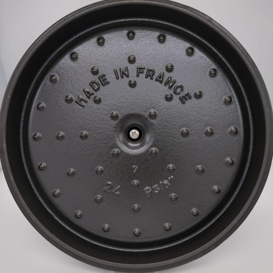 ストウブ　ピコ・ココット ブラック 24cm