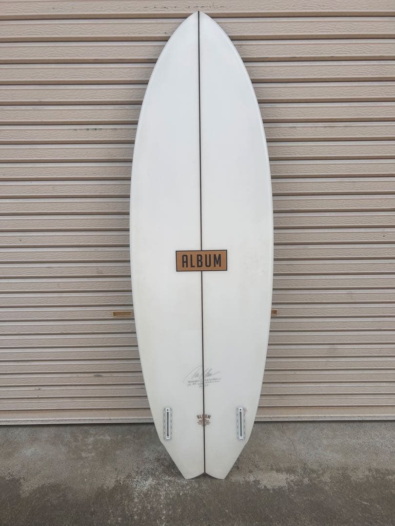 サーフィン・ボディボード ALBUM TWINSMAN 5'6 futures