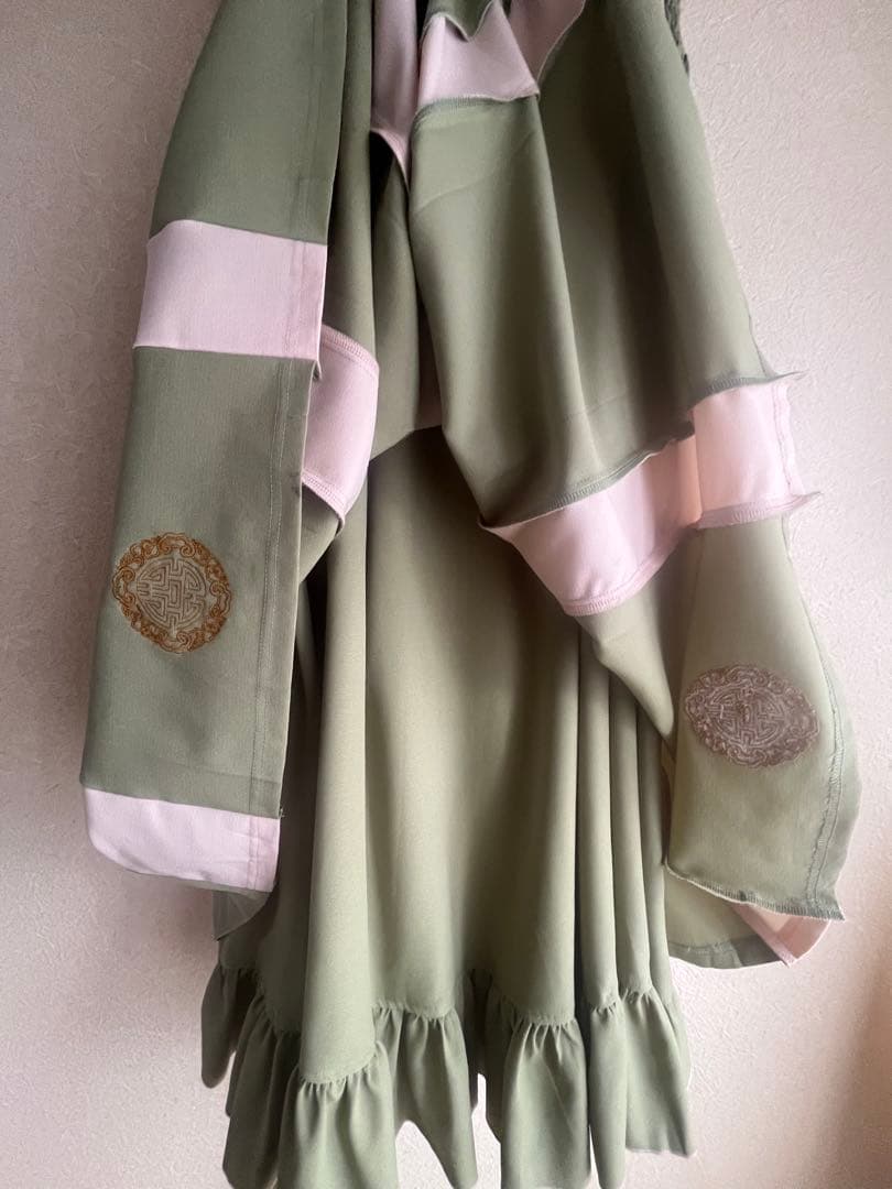 ozzon 巫女風袴スカート グリーン