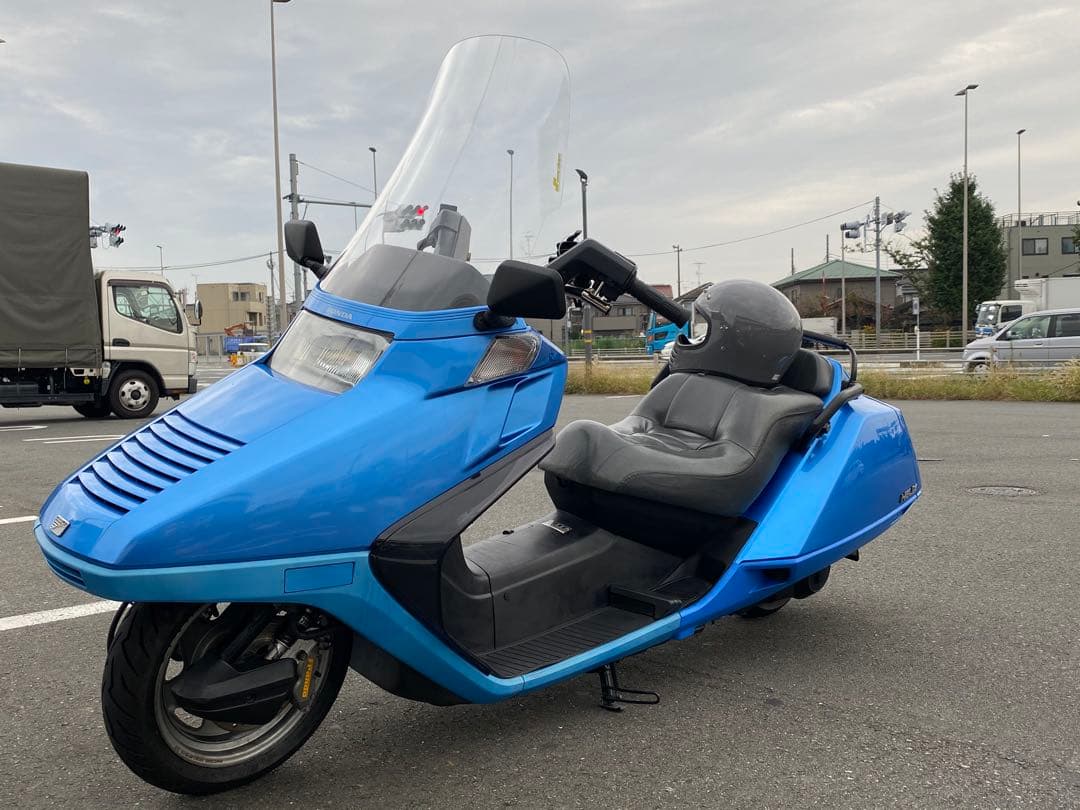 希少　ホンダフュージョン純正アンダーカウル　ネプチューンブルー　一式