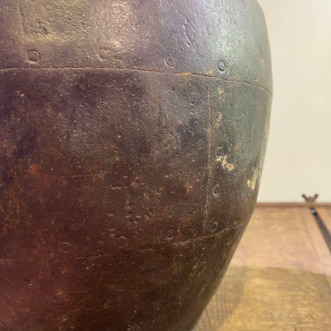 古物 打合鉄器 アンティーク