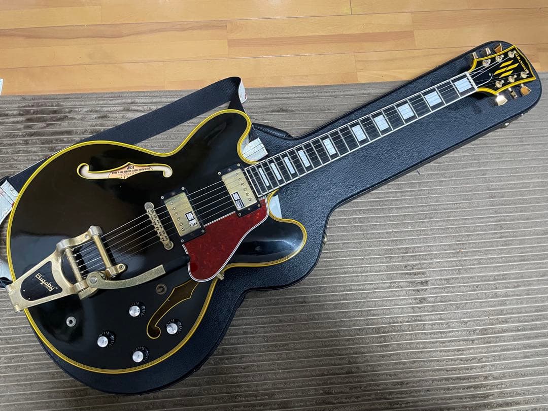 ギター EDWARDS E-SA-168LTC Black