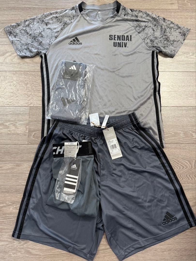 仙台大学サッカー部　トレーニングウェア一式