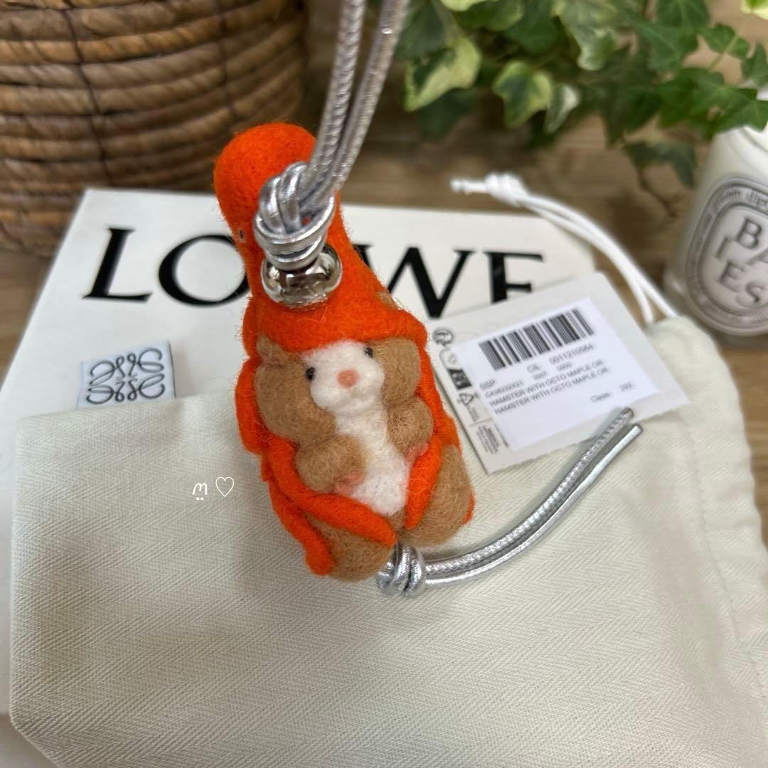 LOEWE　ロエベ　スナフジタ　ハムスター　タコチャーム　キーホルダー　限定品