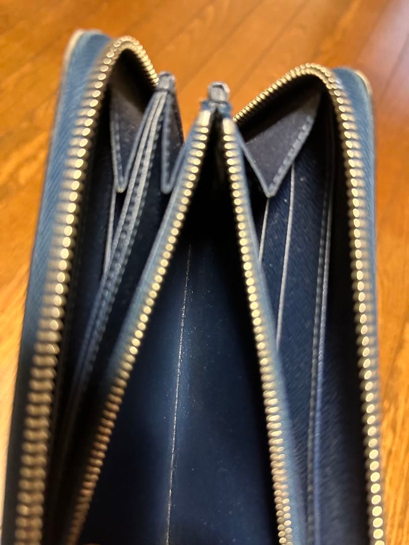 Louis Vuitton ネイビー 長財布
