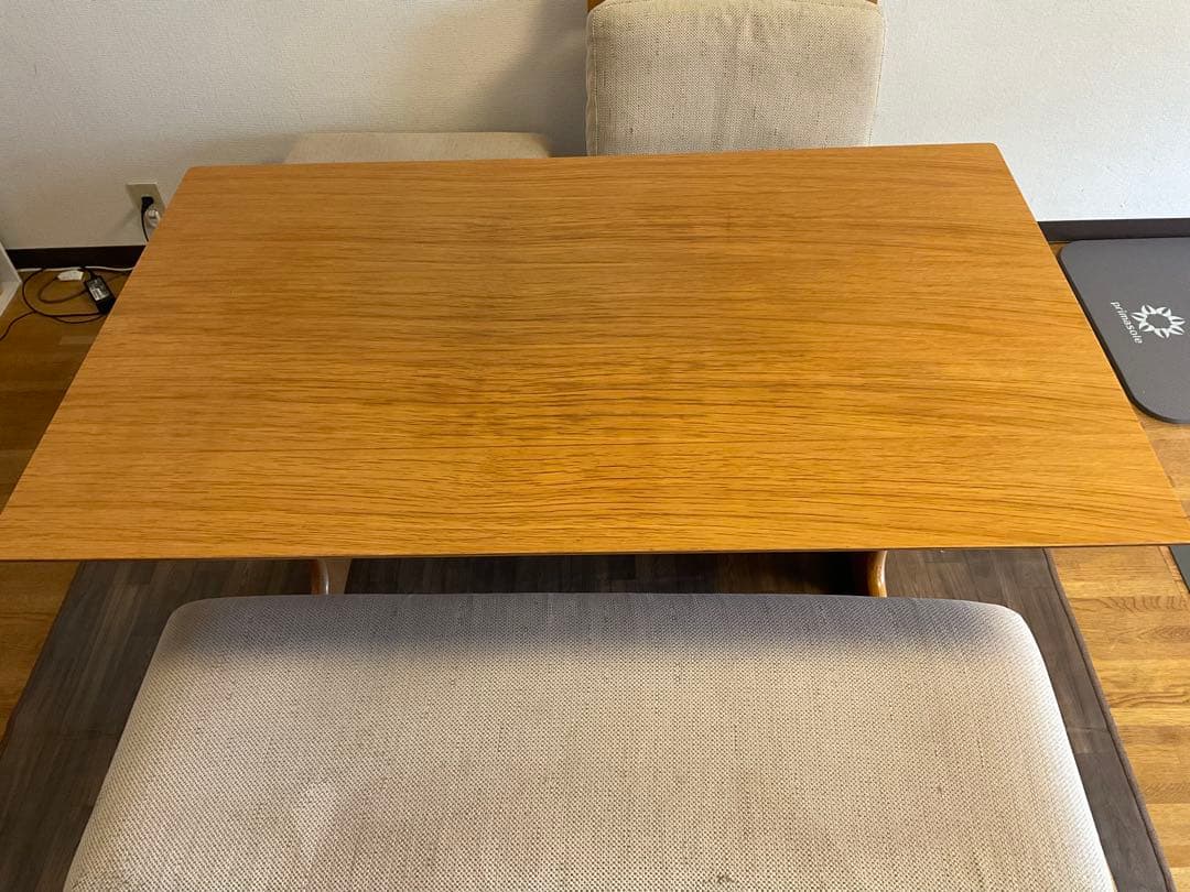 無印良品　ローテーブル　椅子　4点セット　　台東区引き取り希望