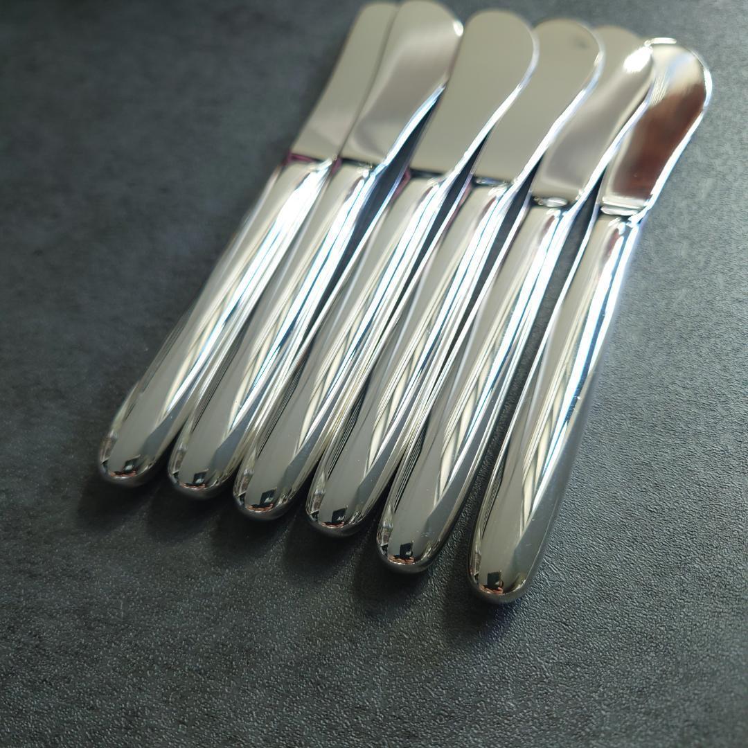 極希少 極美品 クリストフル MOOD ムード バターナイフ 6点