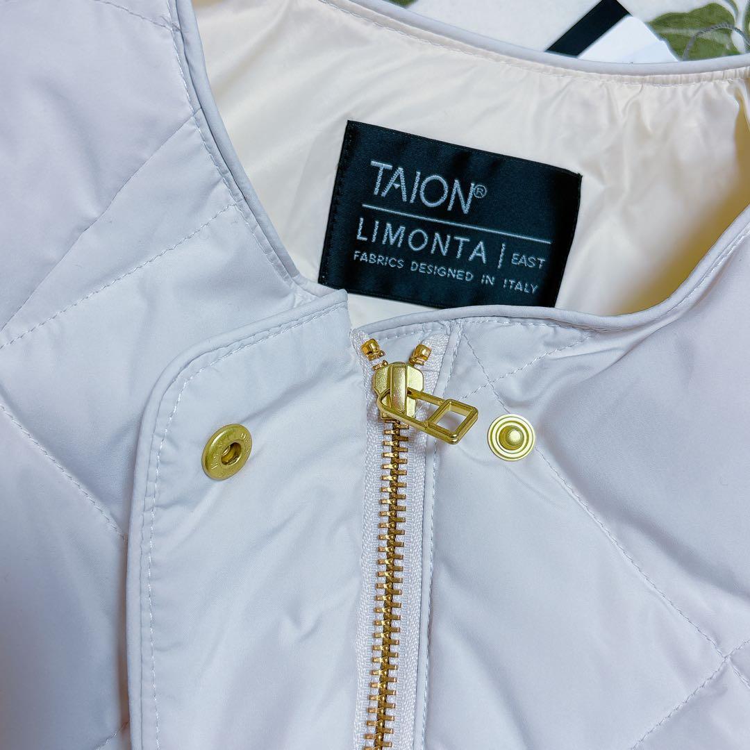 【自宅で洗濯OK / 軽量で暖かい】TAIONコラボ キルティングブルゾン