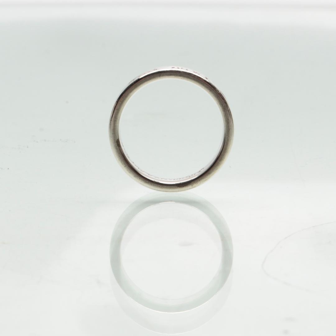c*e様 Tiffany & Co. 　ナローリング　925 　#14