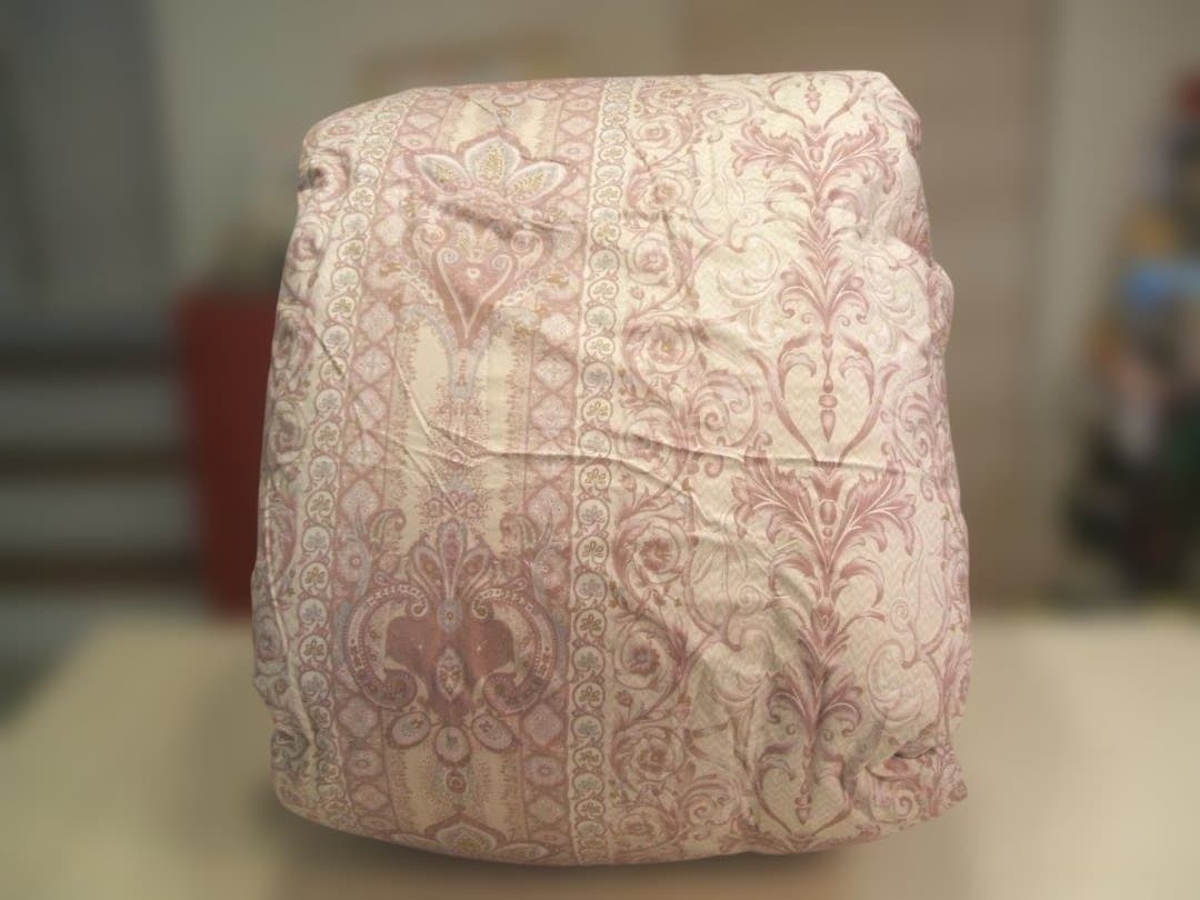 ダブル＊新品＊四つ星＊暖かアルミ加工超長綿生地＊フランス産ダウン増量＊羽毛布団