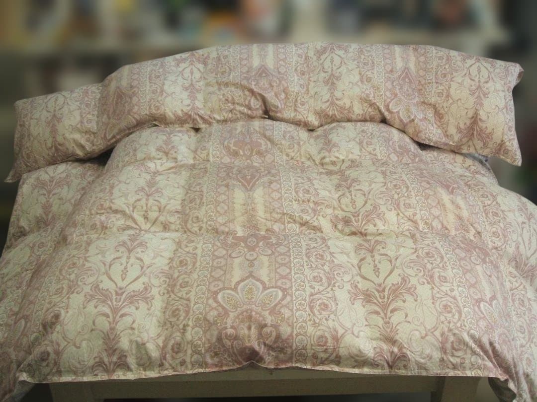 ダブル＊新品＊四つ星＊暖かアルミ加工超長綿生地＊フランス産ダウン増量＊羽毛布団