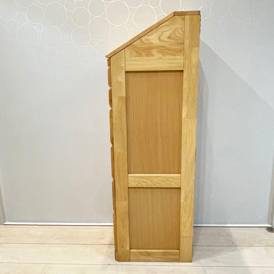 Simple Life 天然木 スリムドレッサーチェスト カントリー 収納家具