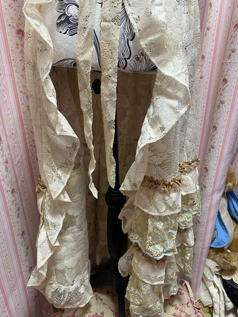 アトリエまりこシリーズハンドメイドo,+:。☆.*・+フリフリ♥️ロココ♥️エプロン