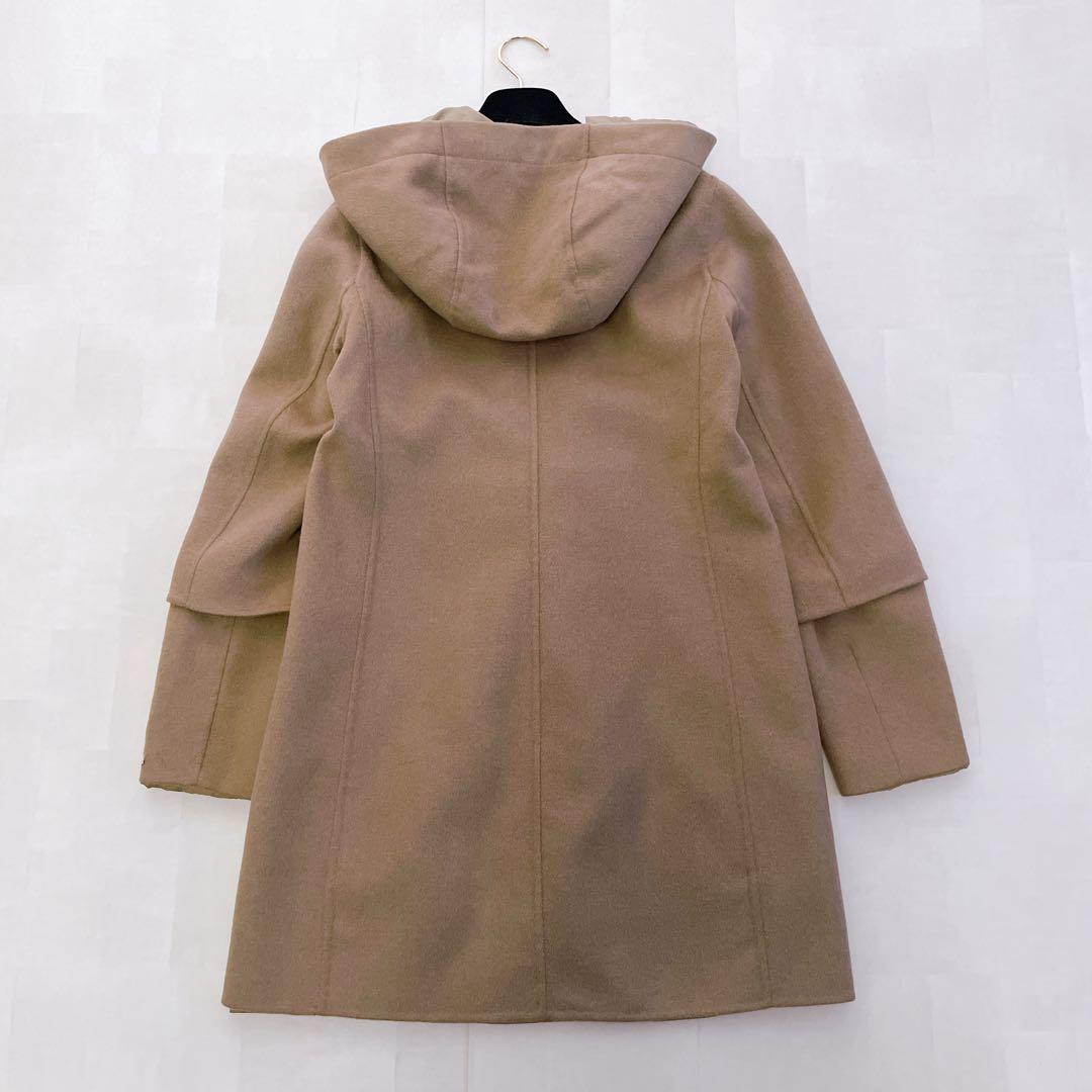 MaxMara✨クチートアマーノ リバーシブルフーデットコート ロゴ 付け袖 M