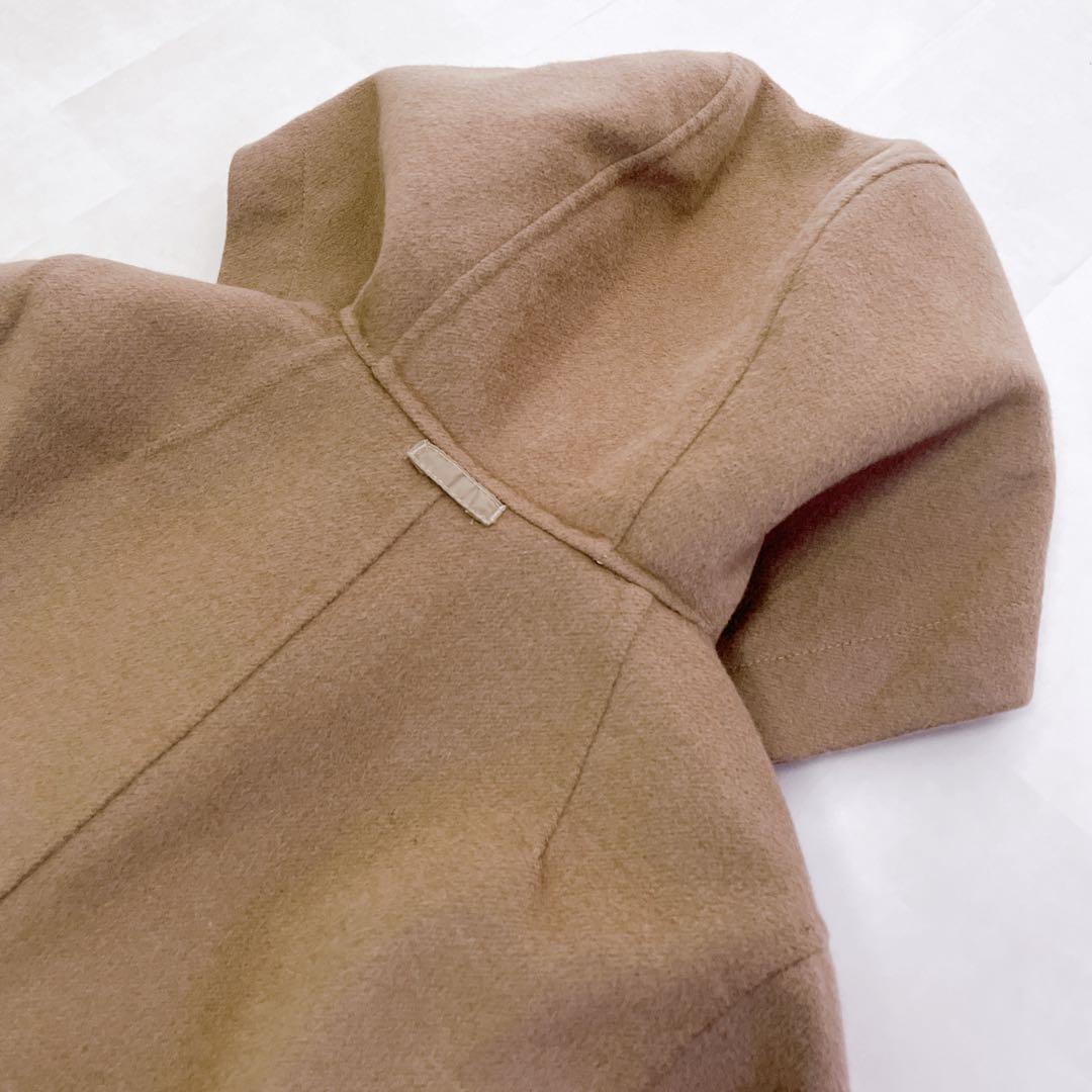 MaxMara✨クチートアマーノ リバーシブルフーデットコート ロゴ 付け袖 M