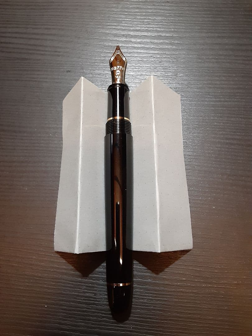 プラチナ万年筆　3776センチュリー　14K　B