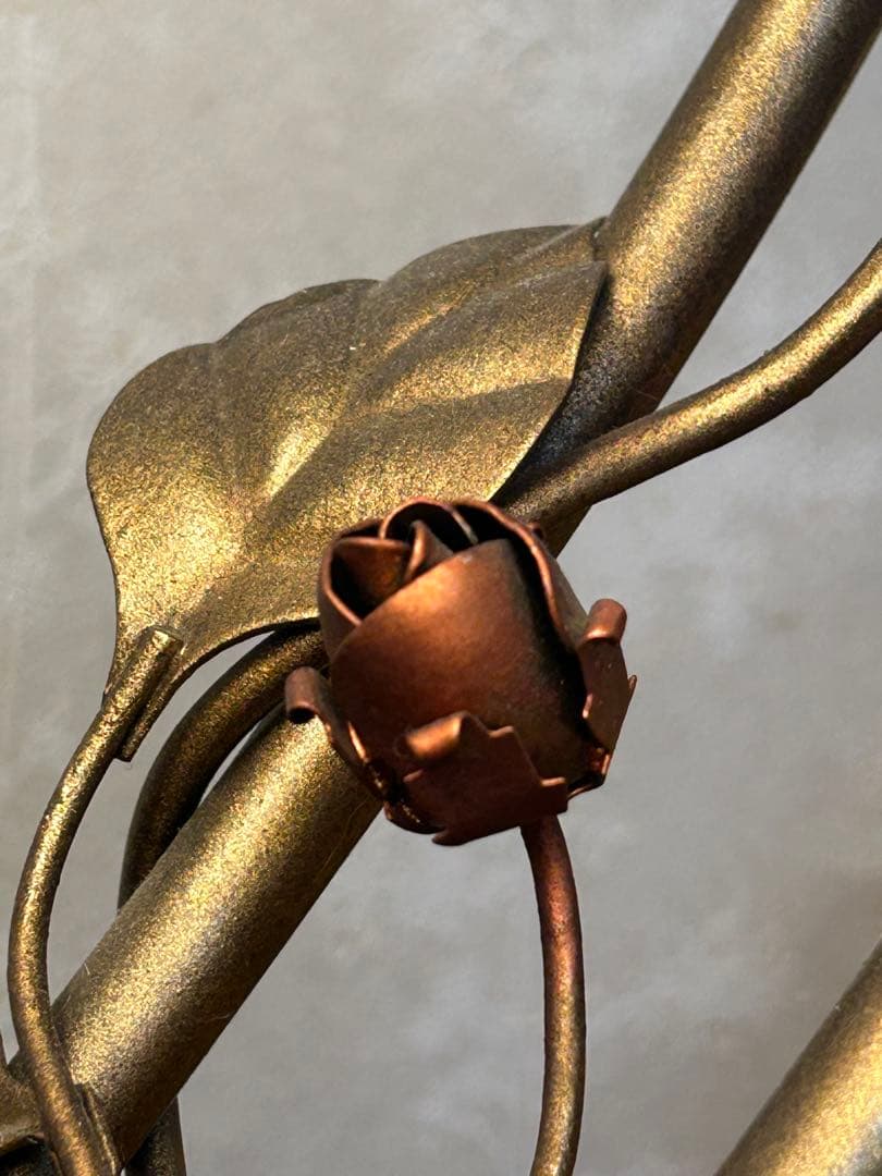 【専用】bika　レトロアンティーク フロアランプ 3灯