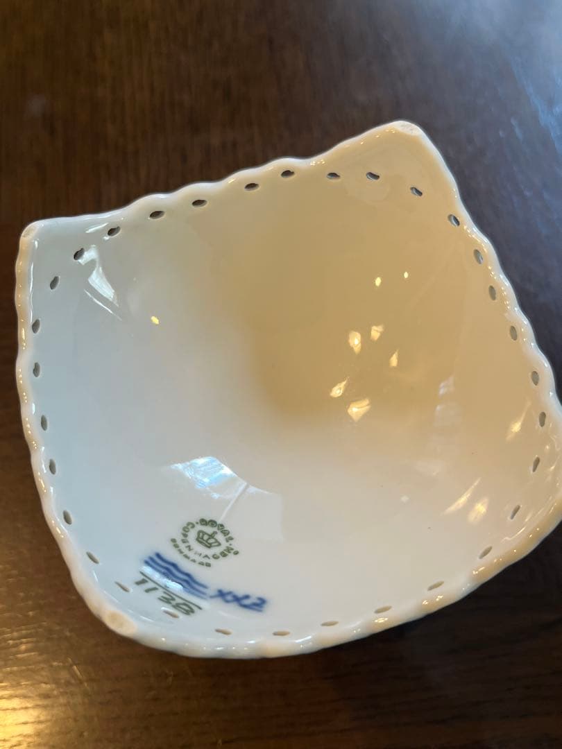 ロイヤルコペンハーゲン フルレース キャンドルスタンド　蝋燭台　2客セット