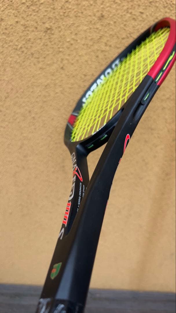 DUNLOP GALAXEED 100Sテニスラケット　カバーあり