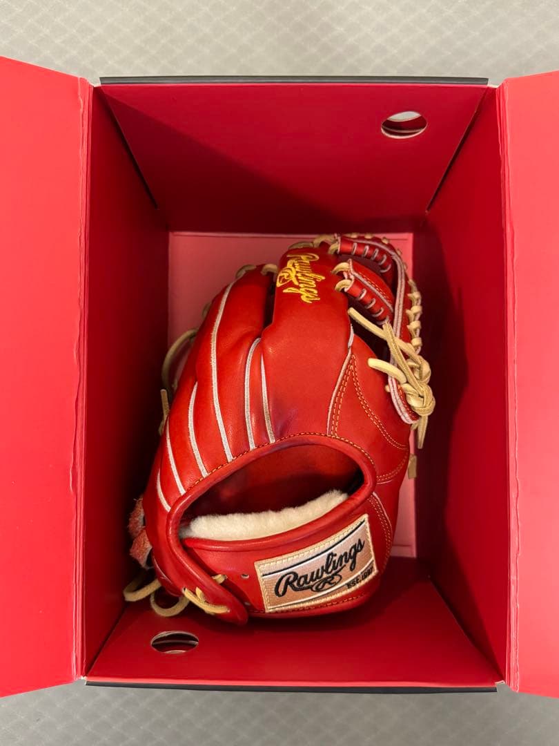 【特注オーダー 限定型番】Rawlings 硬式グローブ 軟式可　内野用　N64