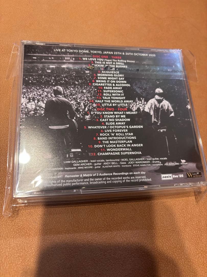 洋楽 Oasis live '25 Tokyo dome 2days complete