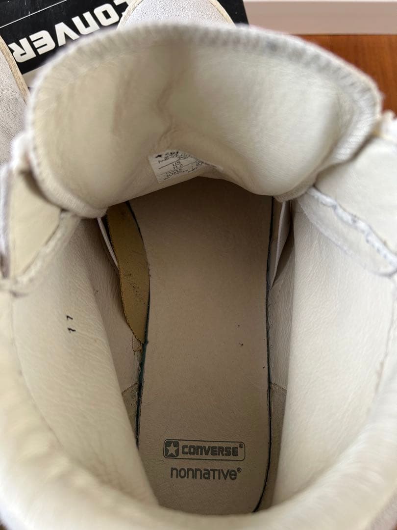 ノンネイティブ 別注 コンバース プロレザー