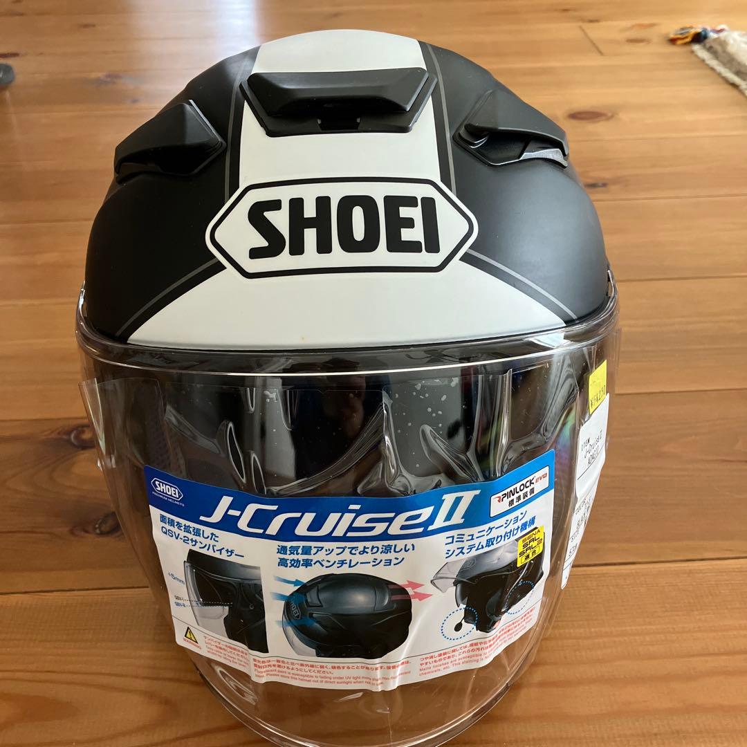 SHOEI J-Cruise II ADAGIOブラック/ホワイト