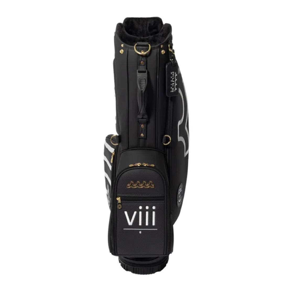 新品★219,450円 キャディバッグ＆ヘッドカバー5個セット ムータマリン 黒