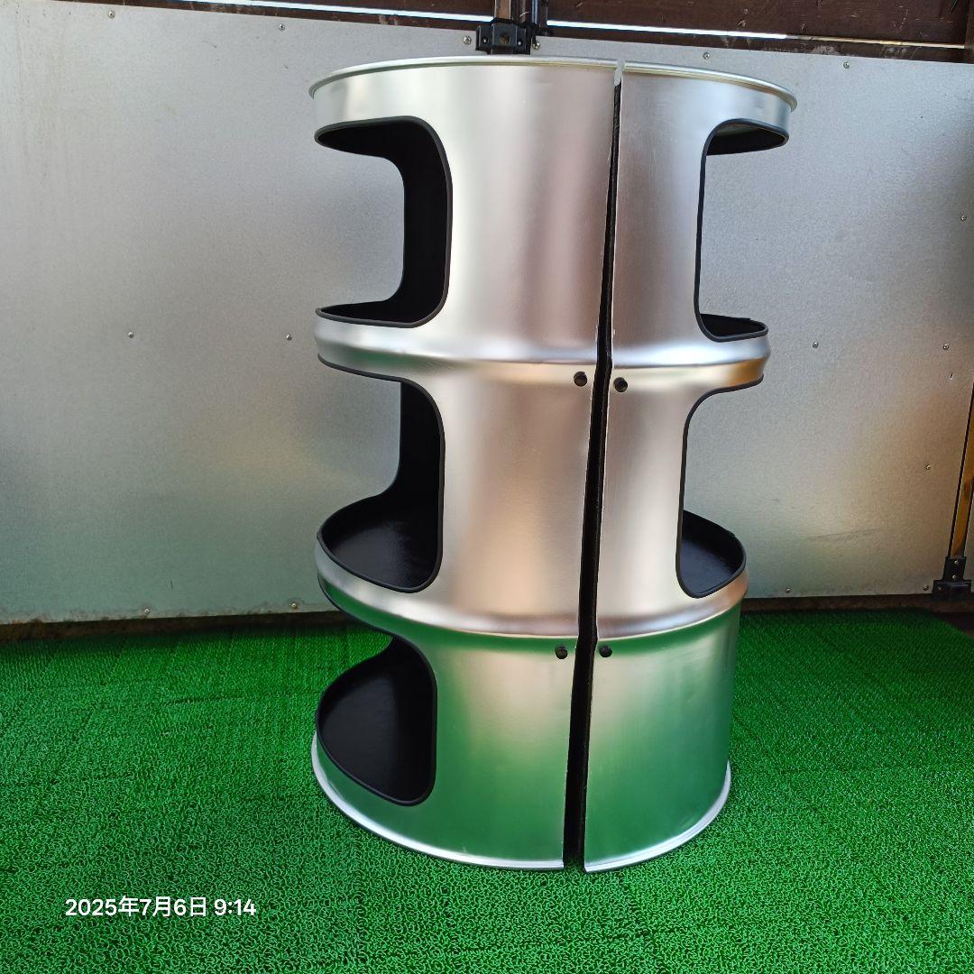 ミッチ品 ドラム缶remake3BOX！シルバー＆ブラック