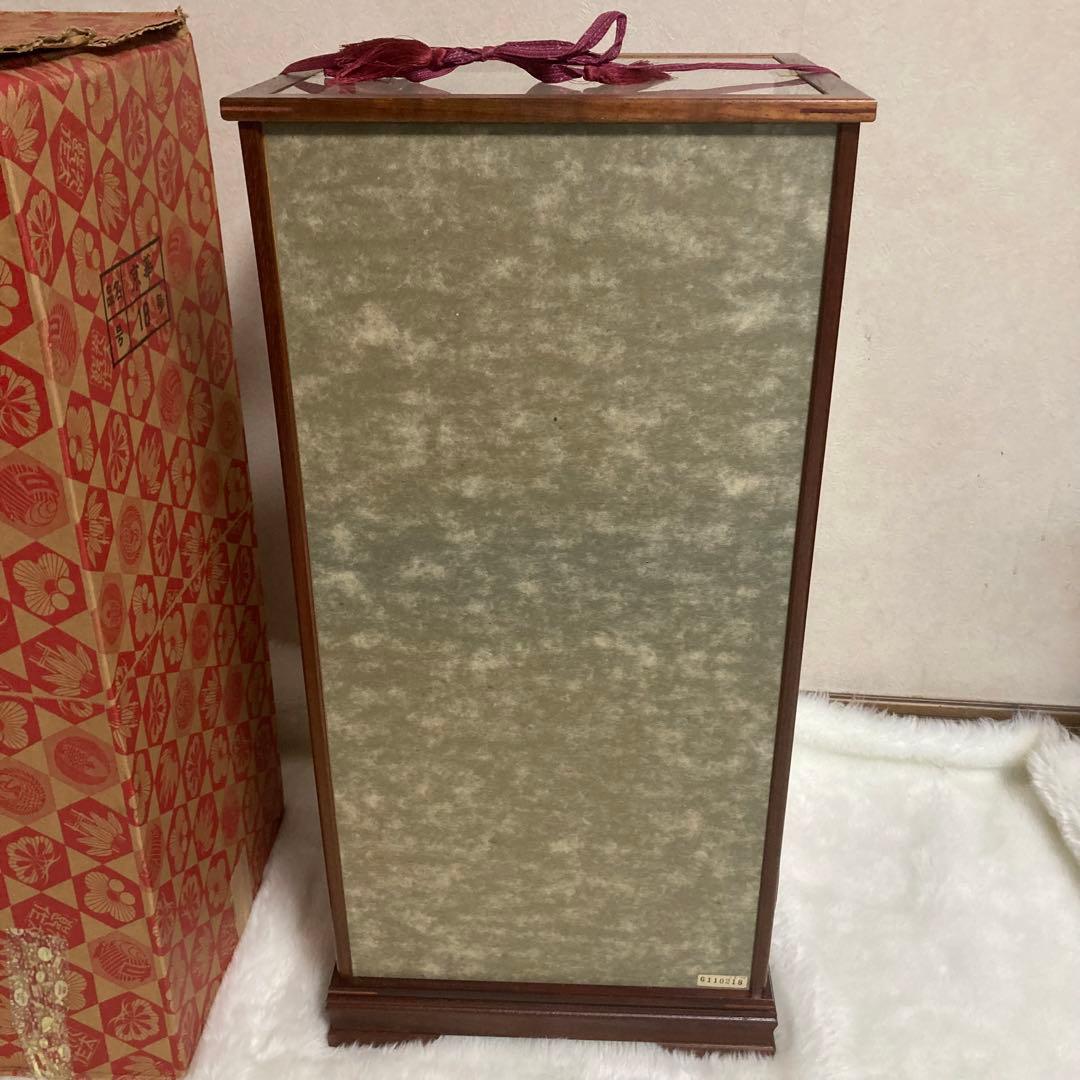 高級羽子板 18号 京華　光太郎作　 ガラスケース入り　極上深水押絵