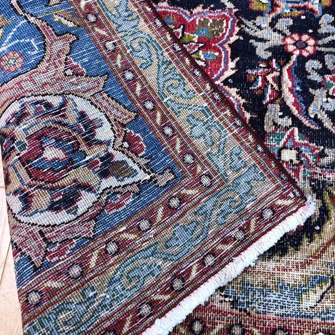 ペルシャ絨毯 ペルシャヴィンテージラグ 155x108 手織り オールド