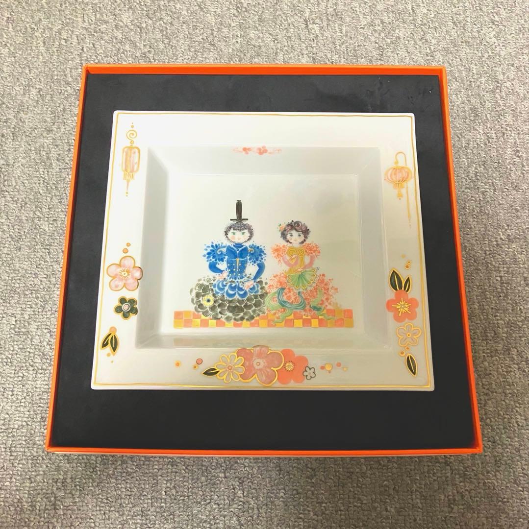 【新品未使用】 完売品 マイセン ディッシュ「雛人形」 希少