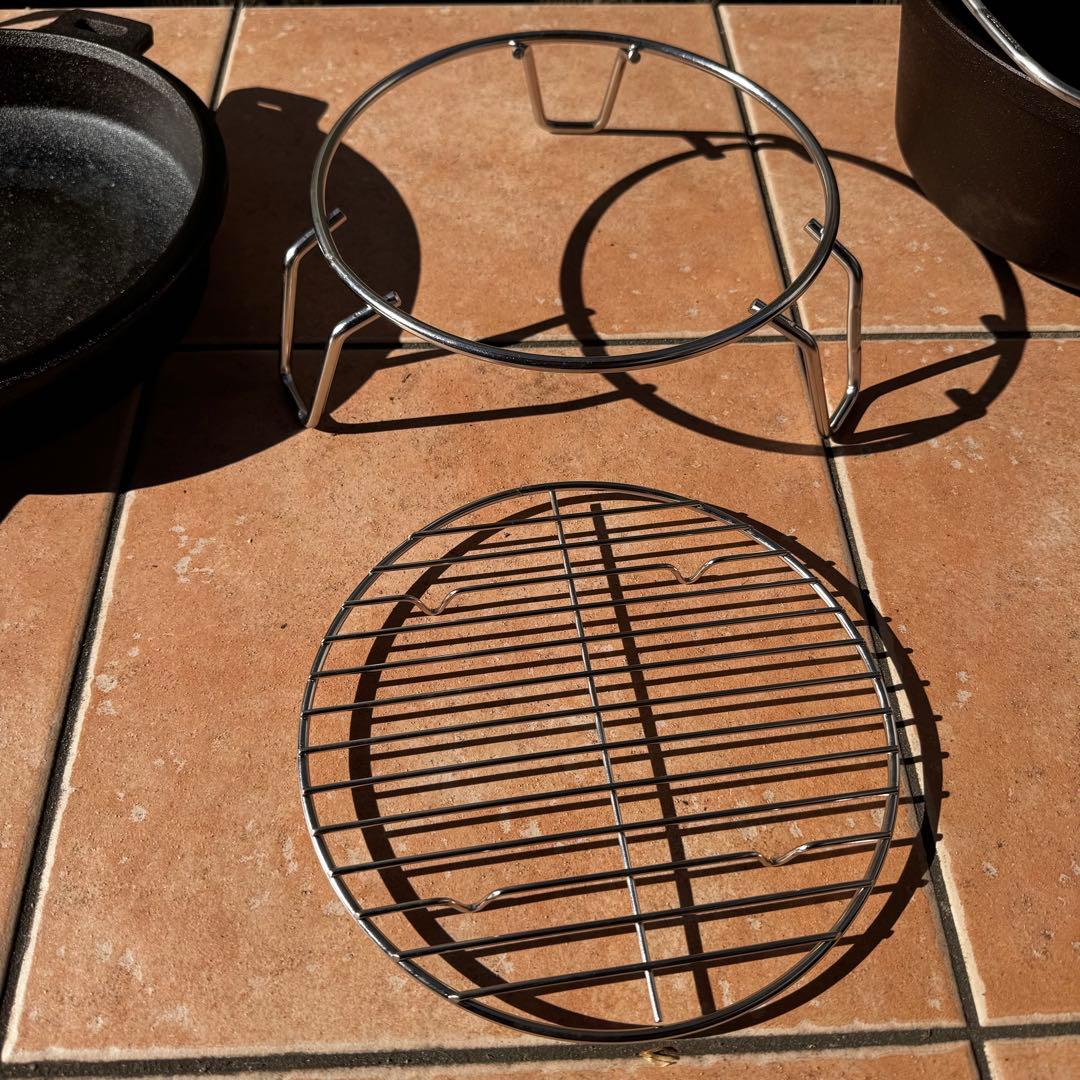 ◉美品 スノーピーク　和鉄ダッチオーブン28 チャコールスタンド リフター★廃盤