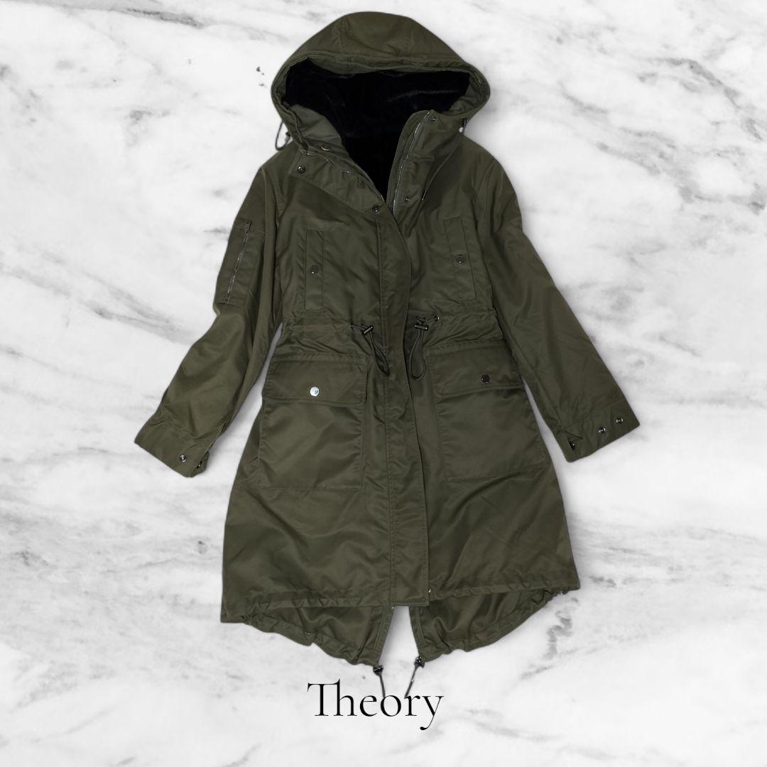 美品✨ セオリー モッズコート ライナーダウン 現行タグ 3way ミリタリー