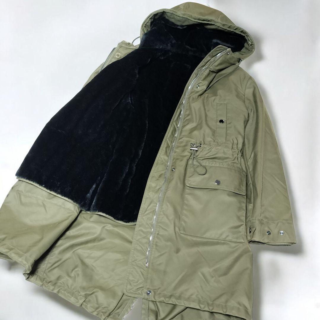 美品✨ セオリー モッズコート ライナーダウン 現行タグ 3way ミリタリー