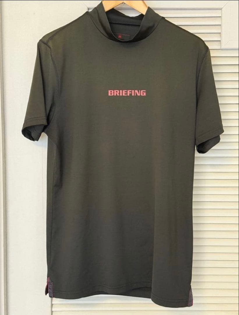ブリーフィングＢＲＩＥＦＩＮＧ　L sizeモックネック