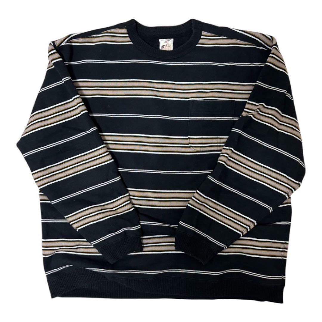 トップス NOROLL SCORE SWEAT XL BLACK