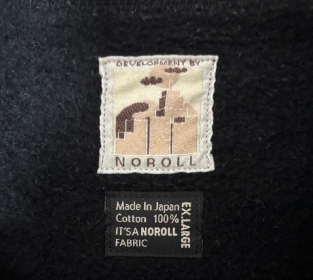 トップス NOROLL SCORE SWEAT XL BLACK