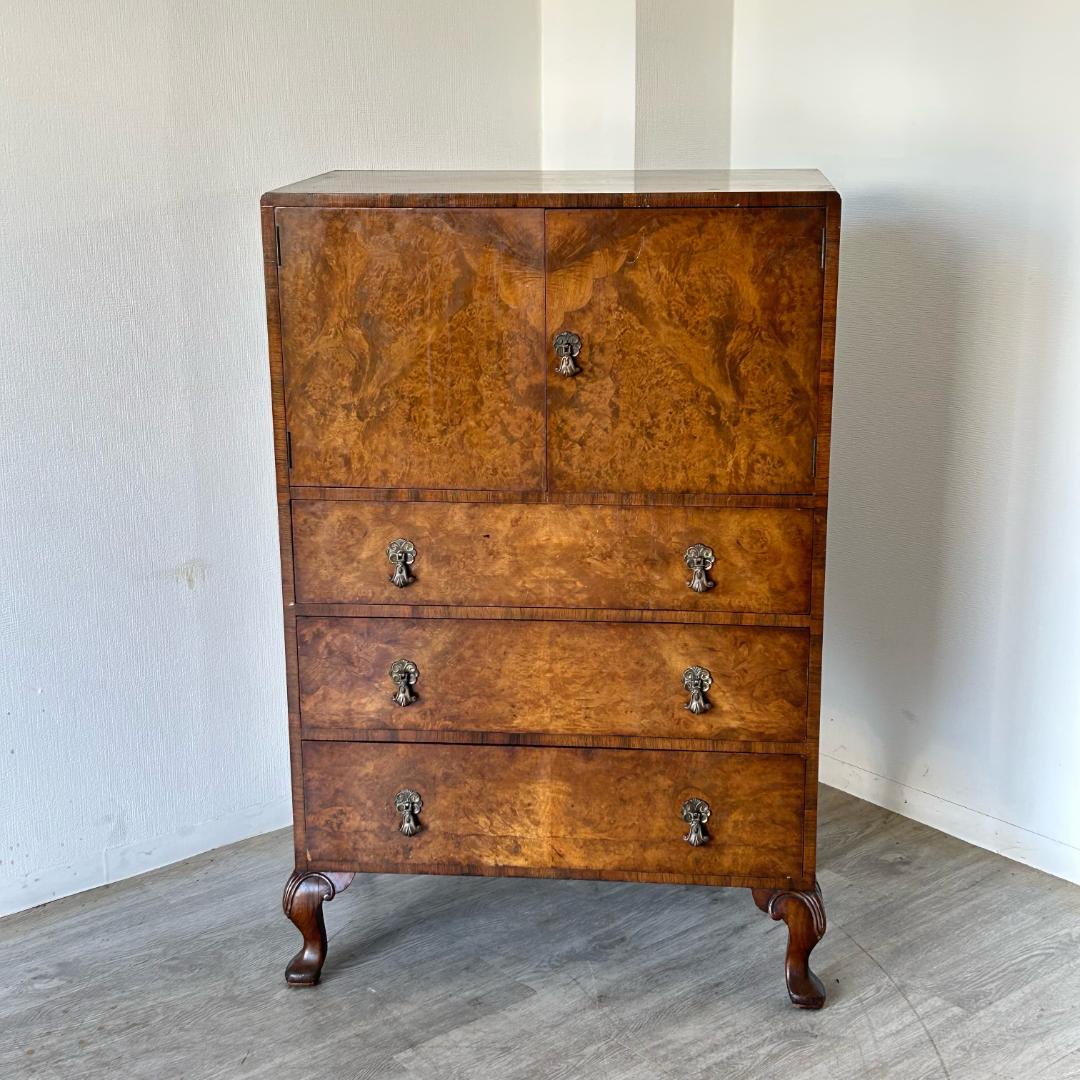 アンティーク 家具 チェスト ワードローブ 英国製 523A