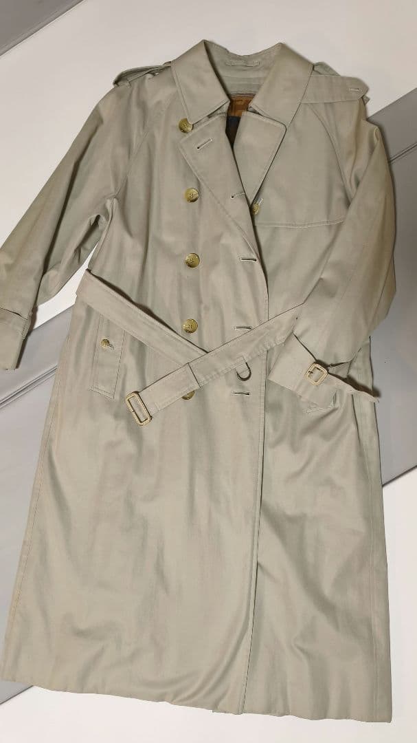バーバリー　トレンチコート　ロングコート　ライナー付　ノバチェック
