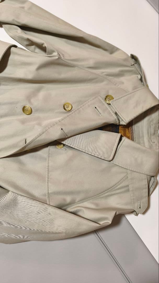 バーバリー　トレンチコート　ロングコート　ライナー付　ノバチェック