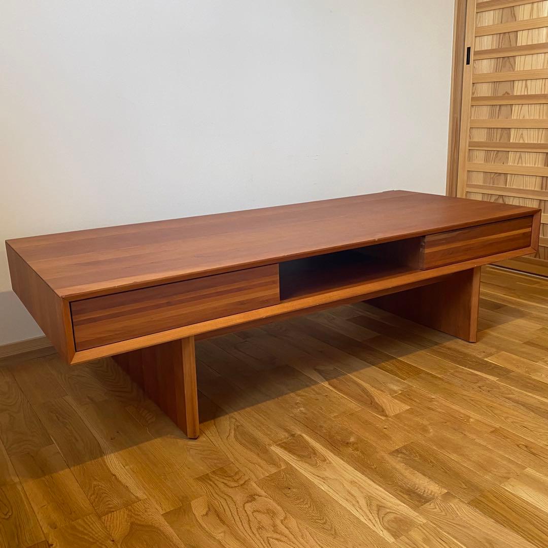 【定価18万】karimokuカリモク家具センターテーブルTT4956チェリー