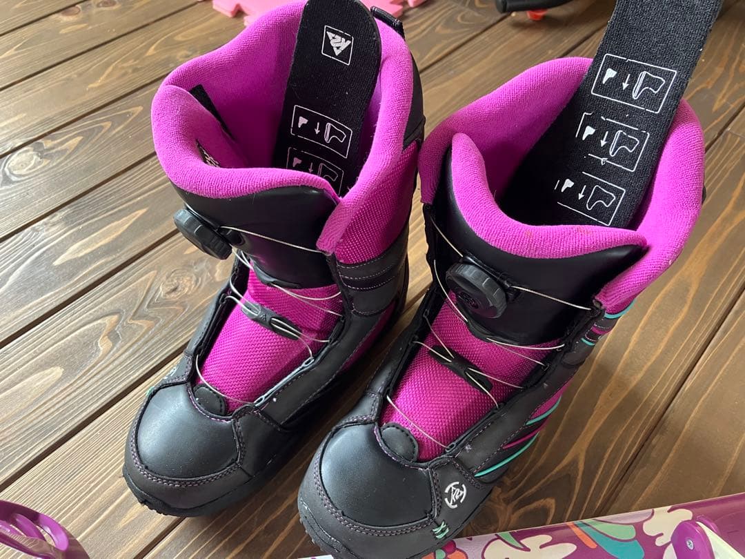 K2スノーボード 120cm ビンディング　ブーツ　袋付き　美品