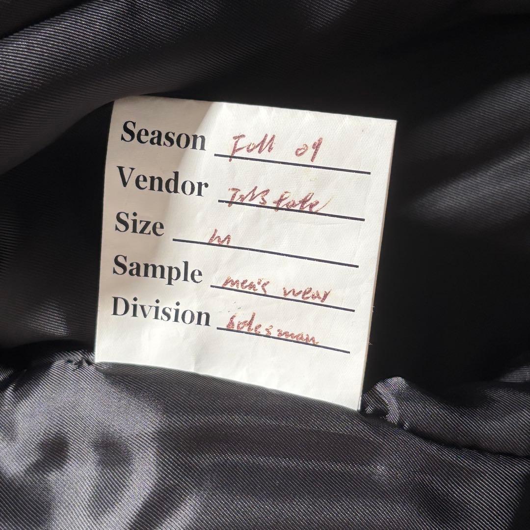 古着 00s ラルフローレン サンプル ライダース ジャケット 短丈 ブラック