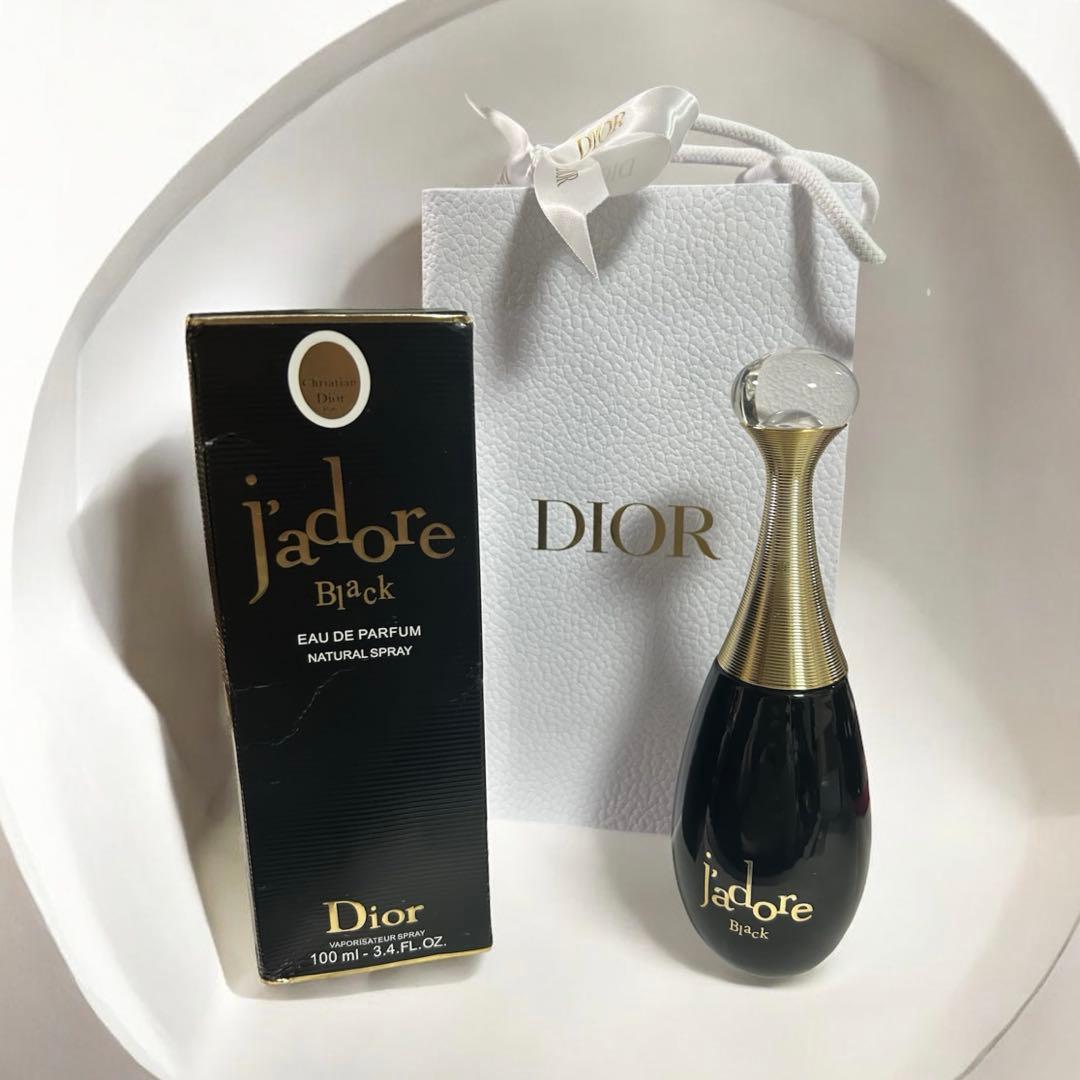 未使用袋付きDior jadore Black 100ml EDP