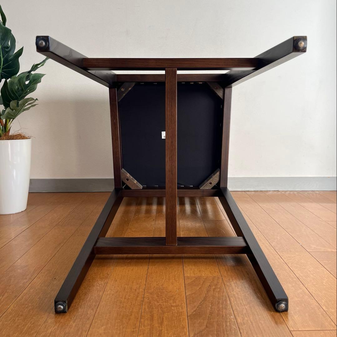 ロックストーン　ハイチェア　② 岩倉榮利　カウンターチェア　本革　モダン 美品