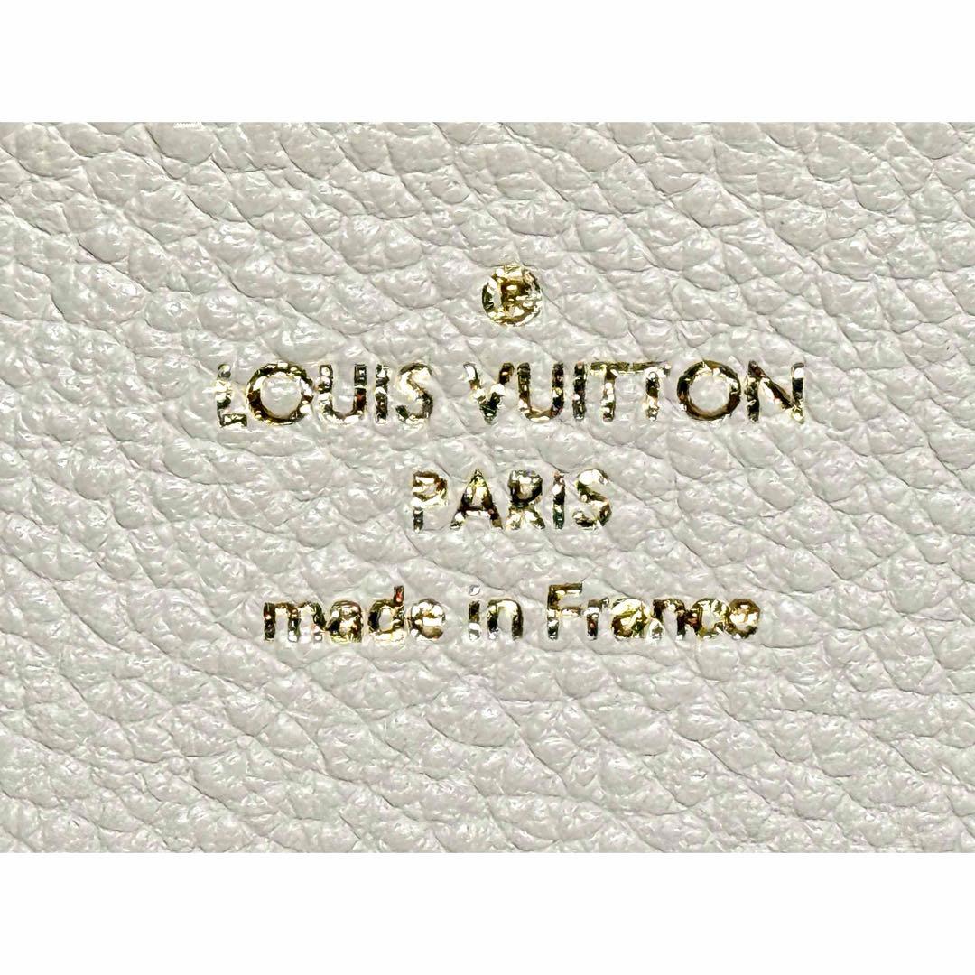 極美品！ルイヴィトン　アンプラント　スクレットコンパクト　アイボリー系