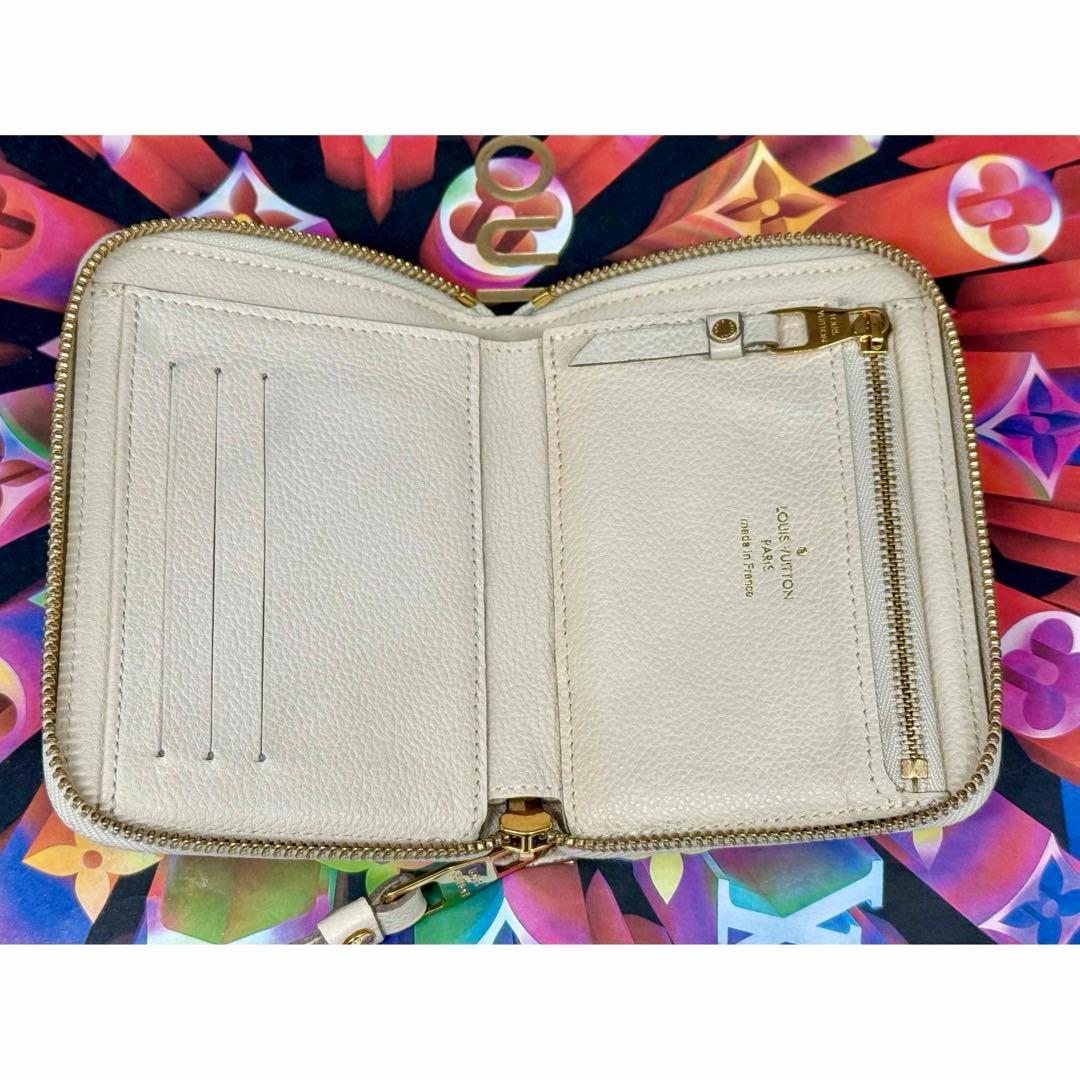 極美品！ルイヴィトン　アンプラント　スクレットコンパクト　アイボリー系